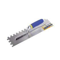 Desempenadeira Castor 10cm x 40cm Aço Dentada Dente 12 mm