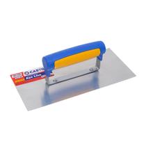 Desempenadeira de Aço Lisa 12x27 Cabo Plástico - Castor Desempenadeira de Aço Lisa 12x27 Cabo Plástico - Castor