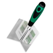 Desempenadeira de Canto Nauber Externo e Interno Aço Inoxidável Massa Corrida Desempenadeira de Canto Nauber Externo e Interno Aço Inoxidável Massa Corrida