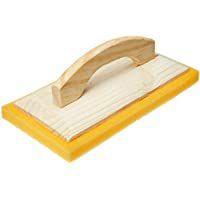 Desempenadeira De Madeira C/ Espuma 27x16cm - Famastil