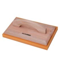 Desempenadeira de Madeira com Espuma 15x25cm Momfort