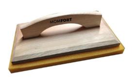 Desempenadeira de Madeiracom Espuma 14x24cm Momfort