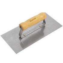 Desempenadeira em Aço Lisa 26cm Cabo de Madeira Cortag