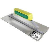 Desempenadeira em Inox para Gesso Cabo Fechado Lisa 120x290mm - 00306/00 - GALO Desempenadeira em Inox para Gesso Cabo Fechado Lisa 120x290mm - 00306/00 - GALO