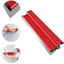 Desempenadeira Espátula Rolken 60cm Inox Aço Flexível Massa Corrida Gesso Texturas Desempenadeira Espátula Rolken 60cm Inox Aço Flexível Massa Corrida Gesso Texturas