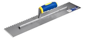 Desempenadeira Grande 48 X 12cm Aço Dentada 6mm Profissional