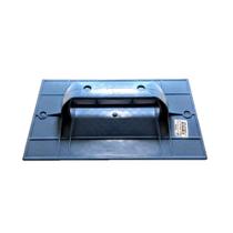 Desempenadeira Injerest Plástica 22cm x 34cm Azul Corrugada