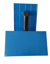 Desempenadeira lisa azul micromax