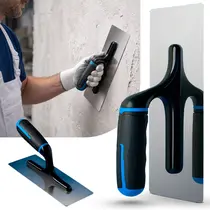 Desempenadeira Lisa De Aço Inox Para Efeito Cimento Queimado Acabamento Profissional Top