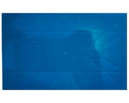 Desempenadeira Lisa Plástico Resistente - 18x30 AZUL