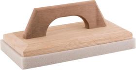 Desempenadeira Madeira 14,0X27,0Cm Com Espuma Vonder