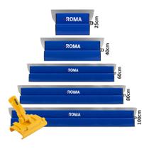 Desempenadeira Para Massa Inox Berox 25cm 40cm 60cm 80cm 100cm+ Cabo