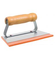 desempenadeira para rejunte 192x85mm cabo madeira - cortag