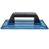 Desempenadeira Plástica 15x26 Lisa Com Aba Azul - Ingeplas