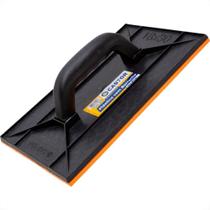 Desempenadeira Plastica Castor Com Borracha 18 X 30Cm - 123 Desempenadeira Plastica Castor Com Borracha 18 X 30Cm - 123