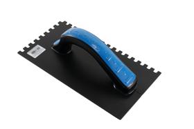 Desempenadeira Plástica Dentada Preta 14 X 27cm Desempenadeira Plástica Dentada Preta 14 X 27cm
