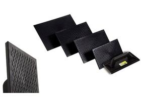 Desempenadeira plástica PVC com borracha 20 127 Castor