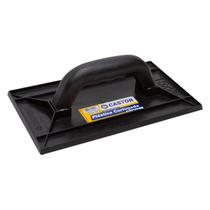 Desempenadeira plástica pvc corrugada cód 024 castor 15x26cm plástico cabo ergonômico nivelar revestir com argamassa Desempenadeira plástica pvc corrugada cód 024 castor 15x26cm plástico cabo ergonômico nivelar revestir com argamassa