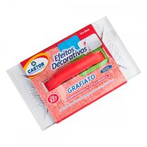 Desempenadeira Pvc Castor Grafiato 18 X 30Cm - 327 Desempenadeira Pvc Castor Grafiato 18 X 30Cm - 327