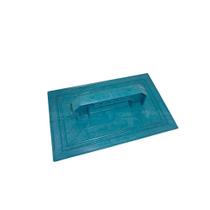 Desempenadeira pvc corrugada azul 16x28cm skillo Desempenadeira pvc corrugada azul 16x28cm skillo