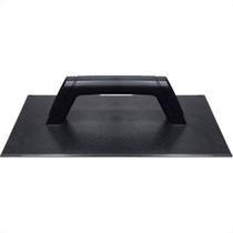 Desempenadeira Pvc Emave Lisa 18 Preta - Kit C/6 PC