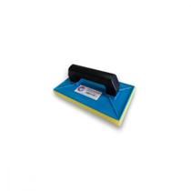 Desempenadeira Pvc Giraldi 18X30 Com Espuma Azul Desempenadeira Pvc Giraldi 18X30 Com Espuma Azul