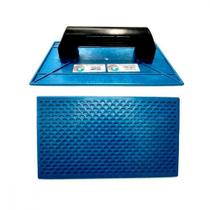 Desempenadeira Pvc Giraldi 18X30 Corrugada Azul Desempenadeira Pvc Giraldi 18X30 Corrugada Azul