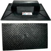 Desempenadeira Pvc Giraldi 18X30 Corrugada Preta Desempenadeira Pvc Giraldi 18X30 Corrugada Preta