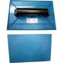 Desempenadeira Pvc Giraldi 18X30 Lisa Azul Desempenadeira Pvc Giraldi 18X30 Lisa Azul