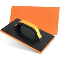Desempenadeira Pvc Roma 17X30 Com Borracha Preta 5 70Eva Desempenadeira Pvc Roma 17X30 Com Borracha Preta 5 70Eva