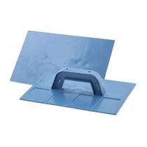 Desempenadeira Thompson Plastica Lisa Azul 18cmX30cm - Embalagem com 6 Unidades