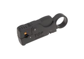 Desencapador de cabo coaxial 4 a 12mm rg58 - rg59 - rg63 - rg6 fl feeling