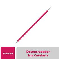 Desencravador Com Silicone - Isis Cutelaria - Rosa - IsisCutelaria