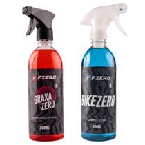 Desengraxante graxa zero + shampoo bike zero fzero