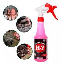 Desengraxante H-7 500 ml - Limpeza Pesada - Spray Com Aplicador