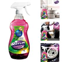 Desengraxante Limpeza Pesada 1l Raylin Spray c/ Aplicador