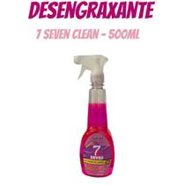 Desengraxante Radnaq Spray - 7 SEVEN CLEAN de 500ml Remove Graxa, Óleo, Gordura, Fuligem e Sujidade
