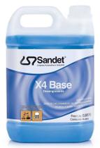 Desengraxante x4 base 5l - sandet