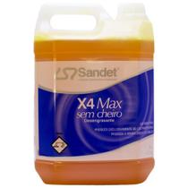 Desengraxante X4 Max Sem Cheiro 5 Litros Sandet