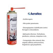Desengripante Lub Fast Aeroflex 300ml Óleo - lubrificar e proteger contra a corrosão