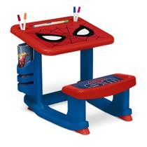 Desenhe e jogue Desk Delta Children Spider-Man com 10 marcadores