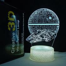 Desenho animado do festival Night Light 3D LED para o Bedroom Night Market