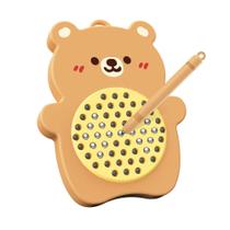 Desenho Magnético Bichos Pocket Didático Anti Stress Ansiedade Original Modelo:Urso