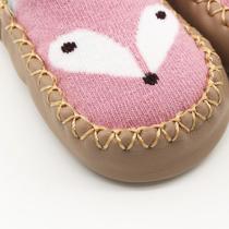 Desenhos animados recém-nascidos bebês meninas meninos meias antiderrapantes chinelos sapatos botas