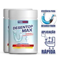 Desentop Vaso Sanitário Esgoto Pia Desentupidor 500Gr - Togmax