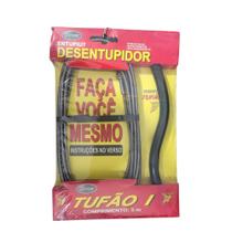 Desentupidor Aço Overtime Tufão I 5m Cabo Flexível Pia Ralo Vaso Cano Encanamento Desentupidor Aço Overtime Tufão I 5m Cabo Flexível Pia Ralo Vaso Cano Encanamento
