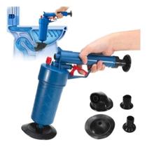 Desentupidor Blaster Alta Pressão Bomba Manual com Adaptadores Yeet Desentupidor Blaster Alta Pressão Bomba Manual com Adaptadores Yeet