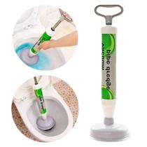 Desentupidor Bomba Vácuo Para Vaso Sanitário E Pia Manual