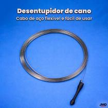 Desentupidor de Cano 5m Manual com Mola Interna Não Removível