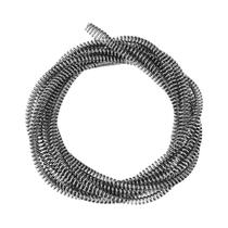 Desentupidor De Drenos Anti-Ferrugem Com Mola De 10mm Para Remoção De Entupimentos Em Pias E